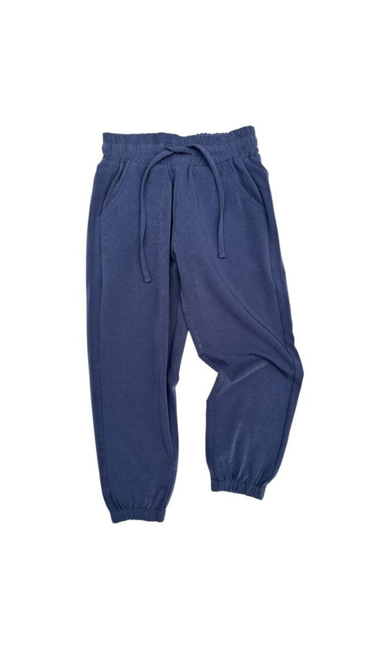 Pleat Janie Jogger Blue Haze