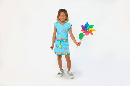 Haven Girl Butterfly Bliss Butterfly Mini Skirt