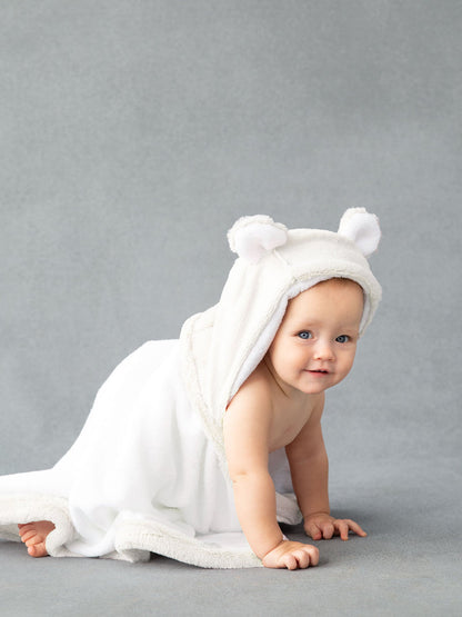 Little Giraffe Lux Baby Hooded Towel