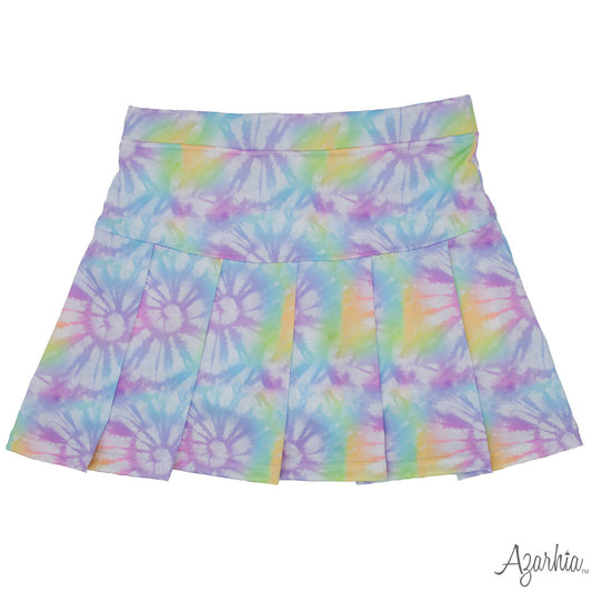 Azarhia Lavender Burst Tennis Skort