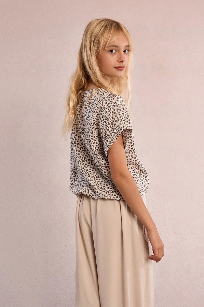 Mini MollyMini Molly Girls Leopard Print TopBabysupermarket
