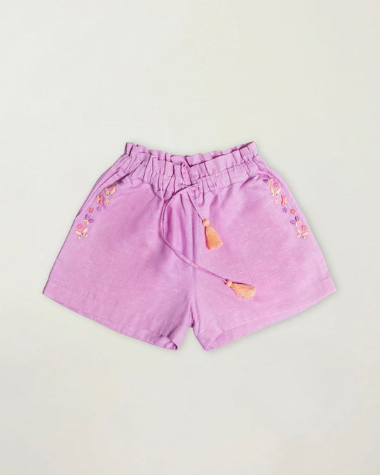 Early SundayEarly Sunday Girls Roman Shorts - LilacBabysupermarket