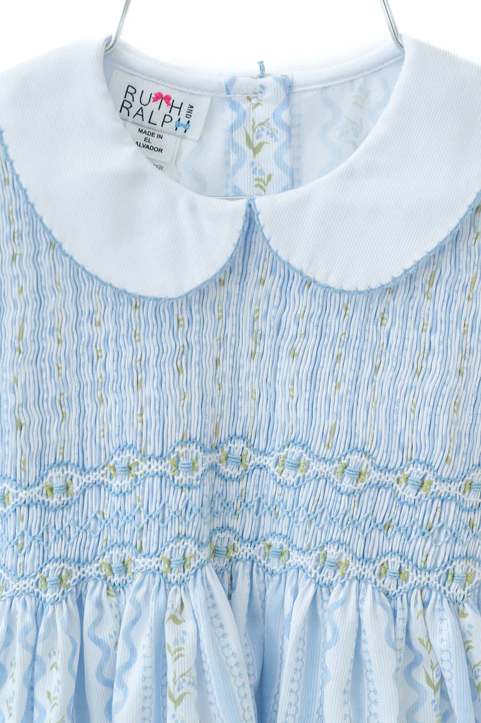 Ruth & Ralph Winter Lily Eleanor Smocked Bubble