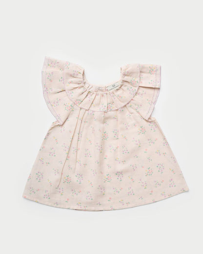 Early SundayEarly Sunday Girls Lola Blouse - Painted Bouquet PrintBabysupermarket