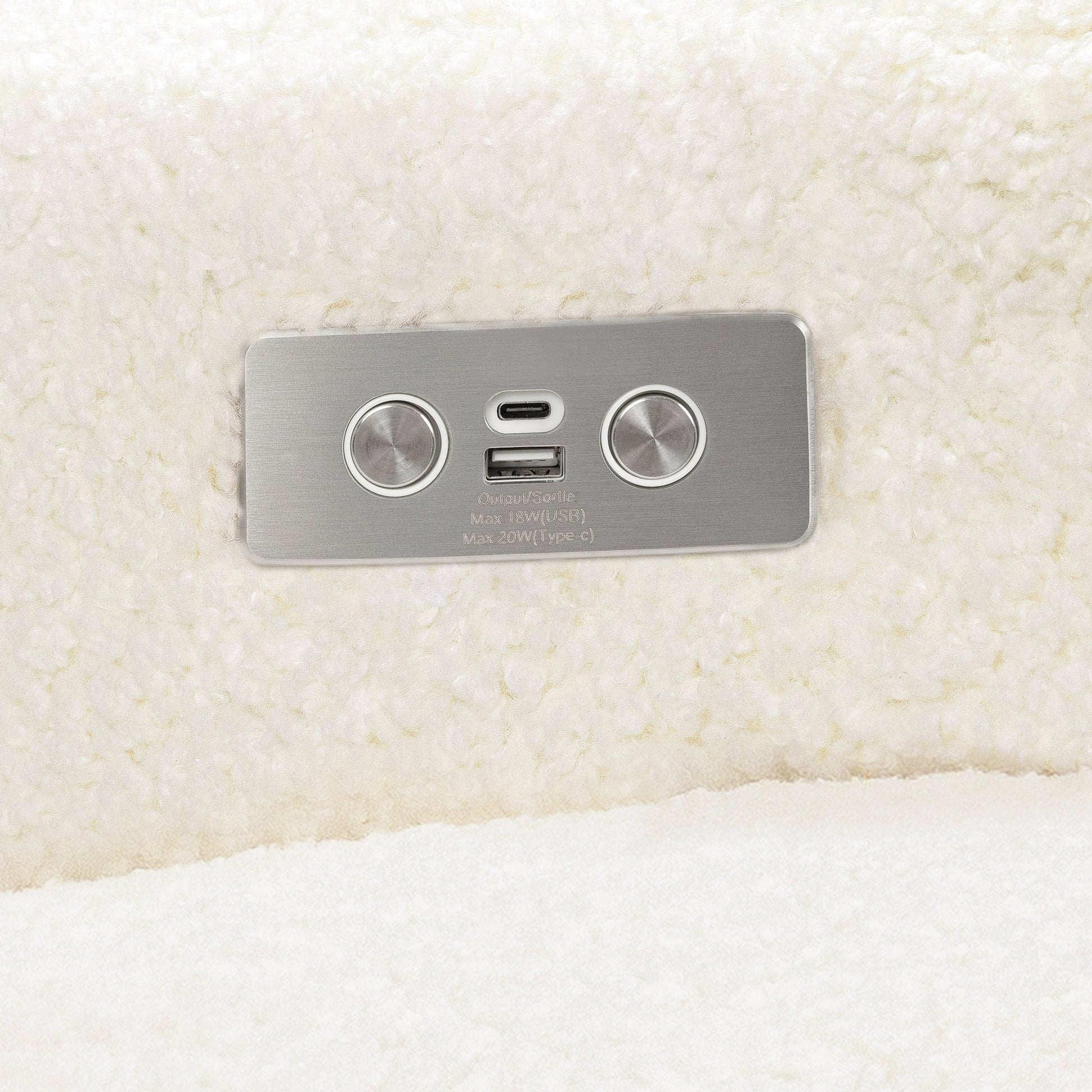 Babyletto Sigi Electronic Recliner and Glider with USB Port