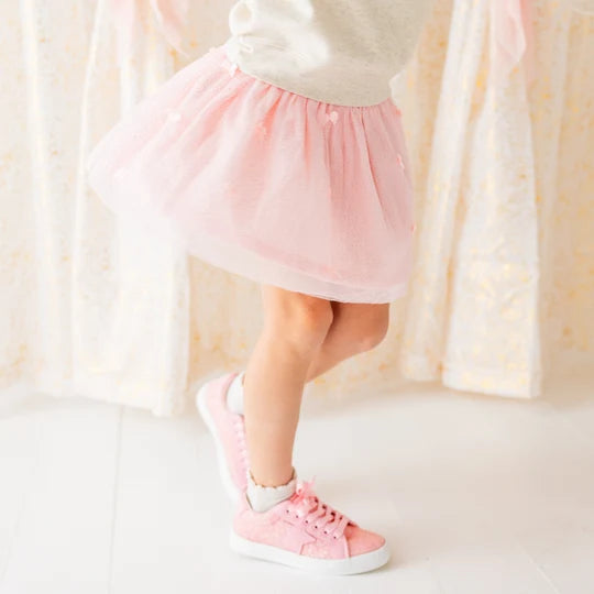 Sweet Wink Blush Bows Tutu Skirt