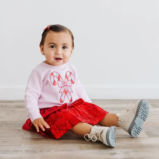 Sweet Wink Ruby Sequin Tutu Skirt
