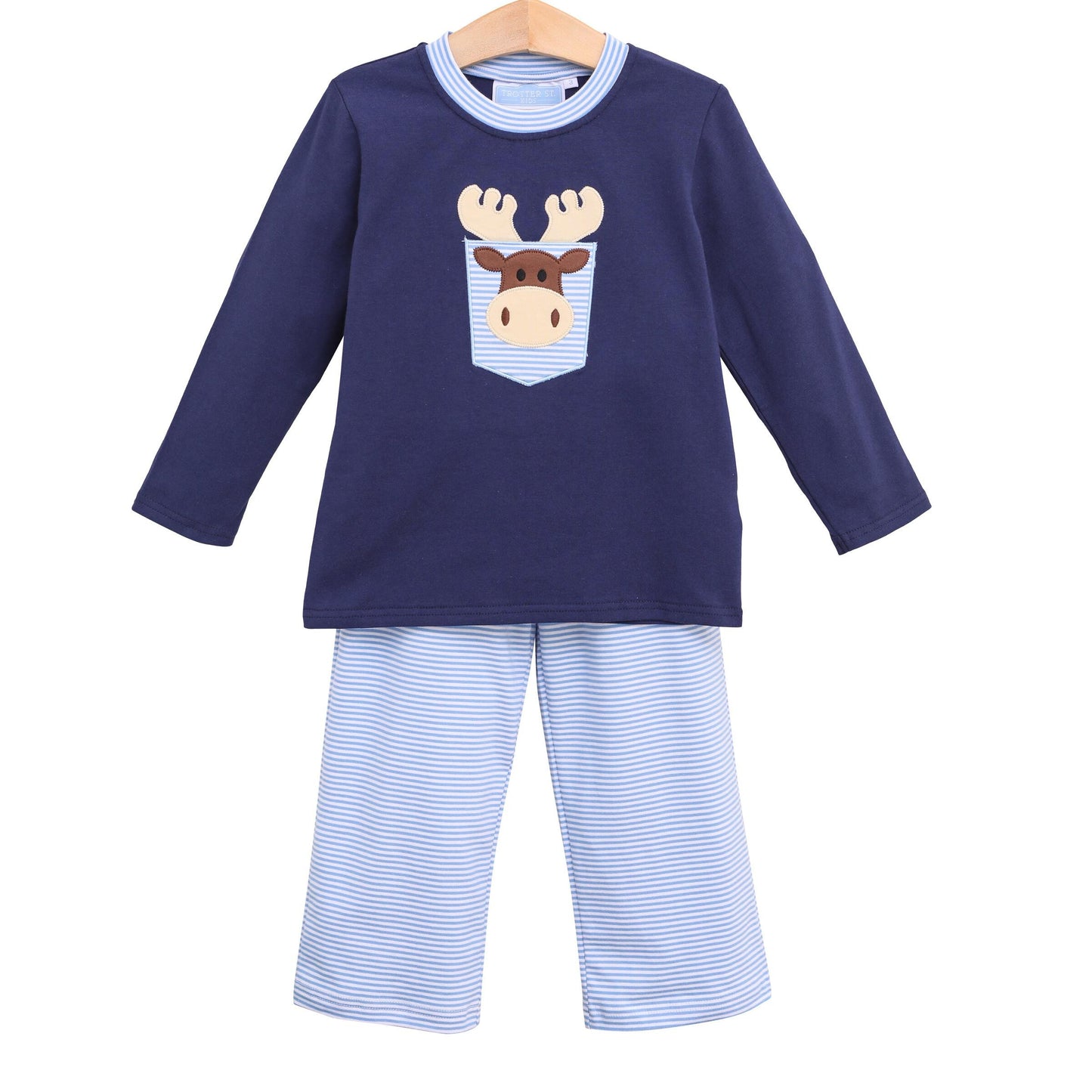 Trotter Street Kids Moose Pants Set