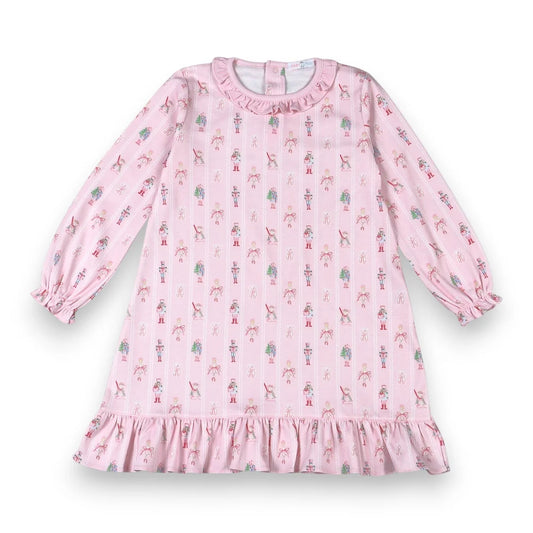 Baby Loren Girls Nutcracker Pima Dress