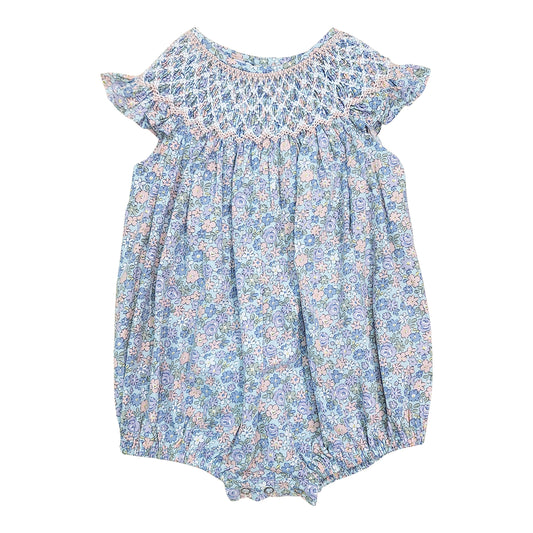 Sweet Dreams Natalie Multi Floral Smocked Bubble