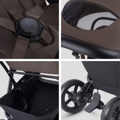Silver CrossSilver Cross Nia Compact Stroller + Folding Bassinet BundleBabysupermarket