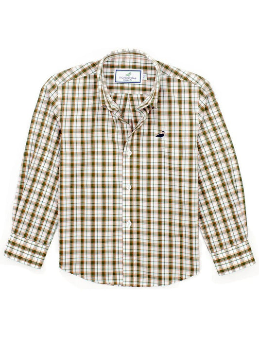 Properly Tied Olive Grove Seasonal Sportshirt