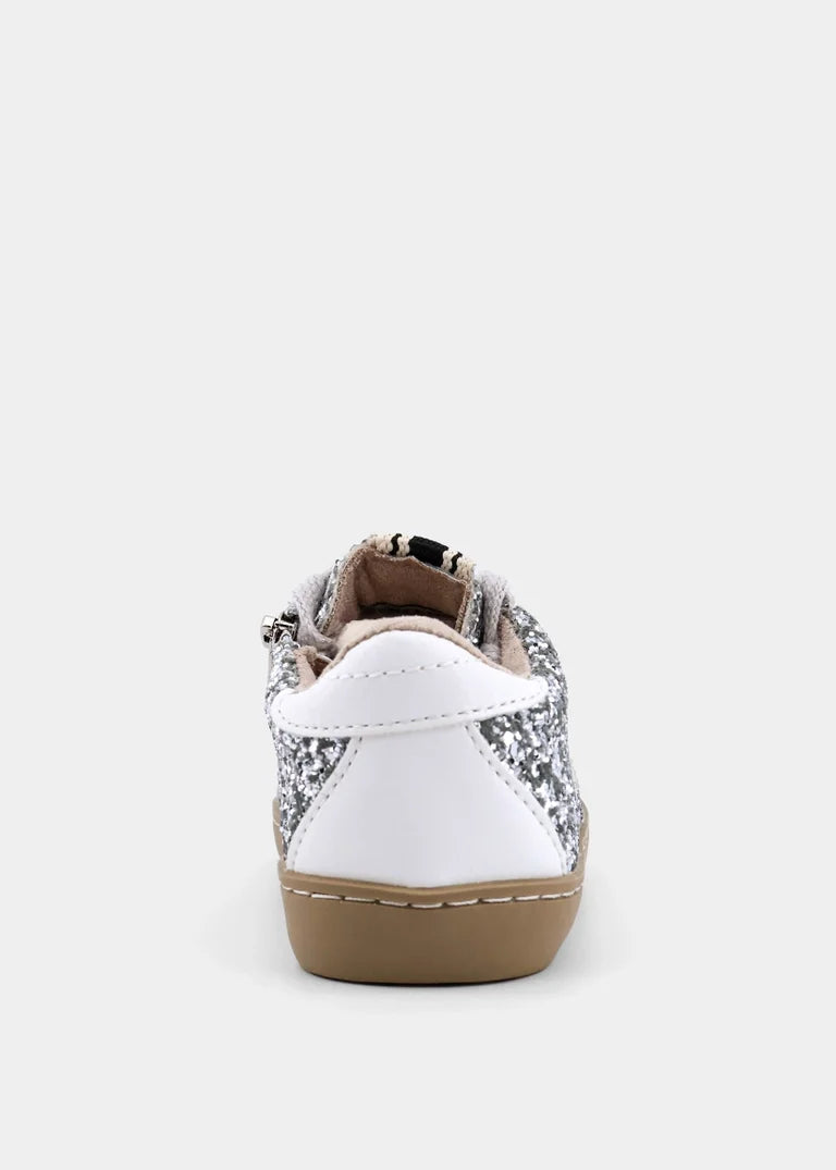 ShuShop Girls Paula Mini Sneaker - Sterling Sparkle