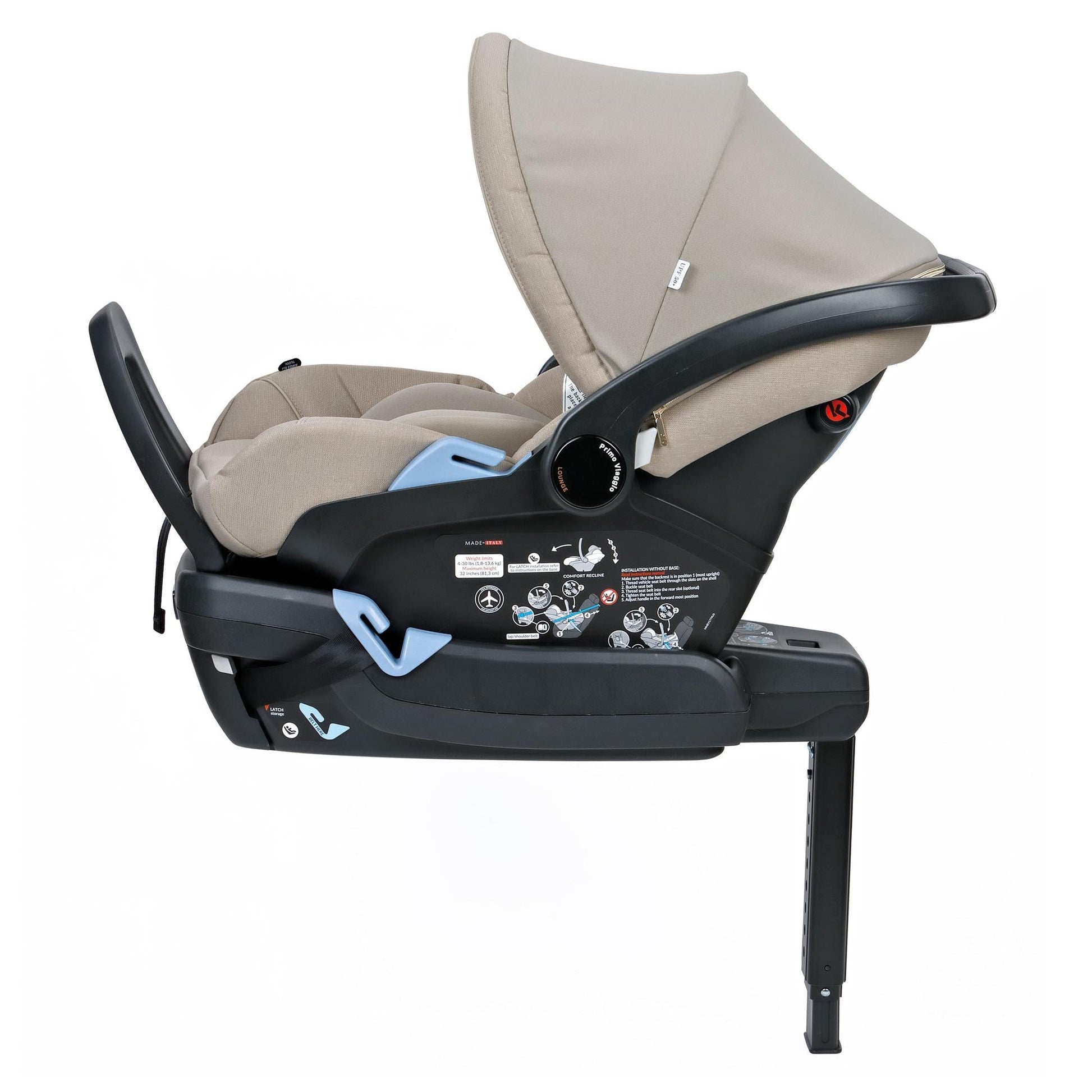 PEGPEG Primo Viaggio Lounge Infant Car Seat + Load Leg BaseBabysupermarket