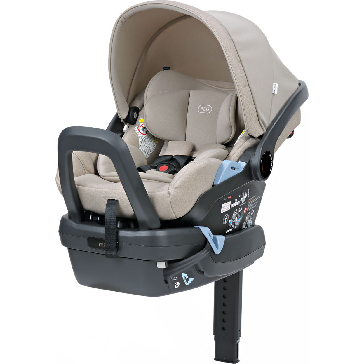 PEG Primo Viaggio Lounge Infant Car Seat + Load Leg Base