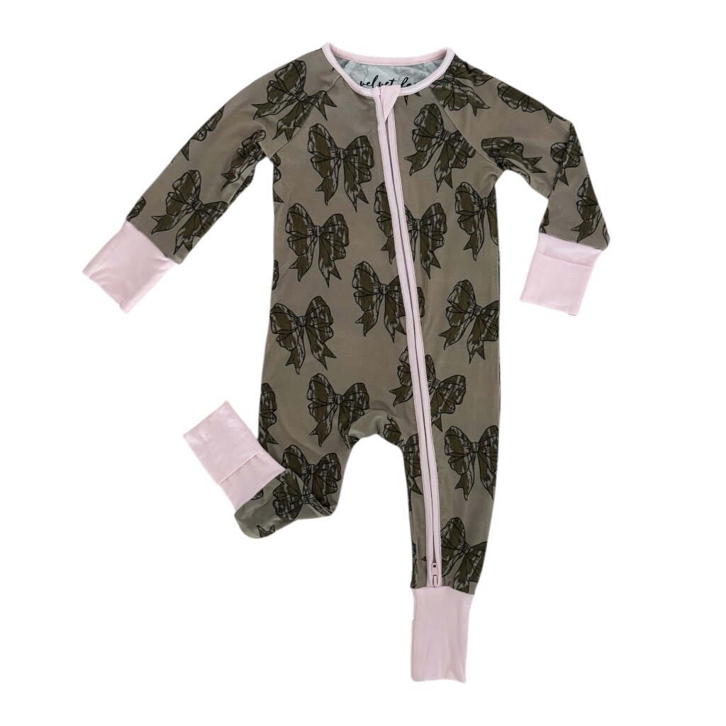 Buck BrothersBuck Brothers Bamboo Zipper Pajama - Mossy Oak Original Bottomland BowsBabysupermarket