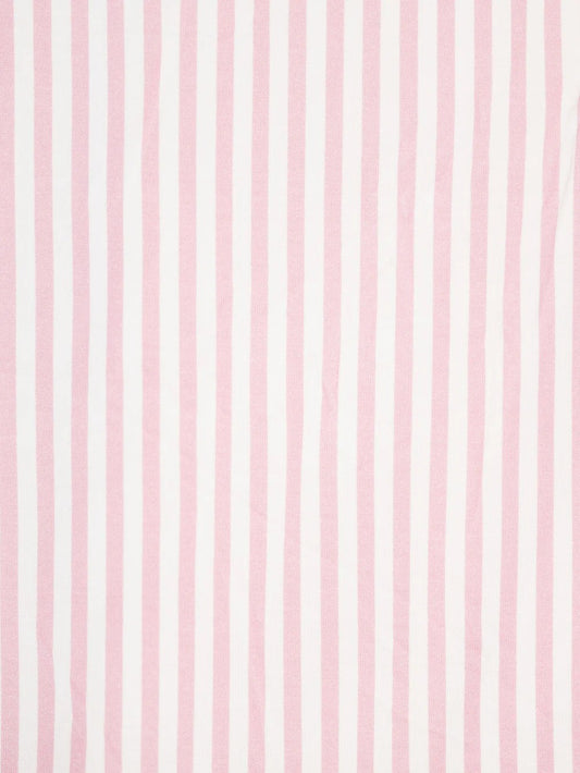 The Uptown Baby Crib Sheet Mini Stripe - Pink