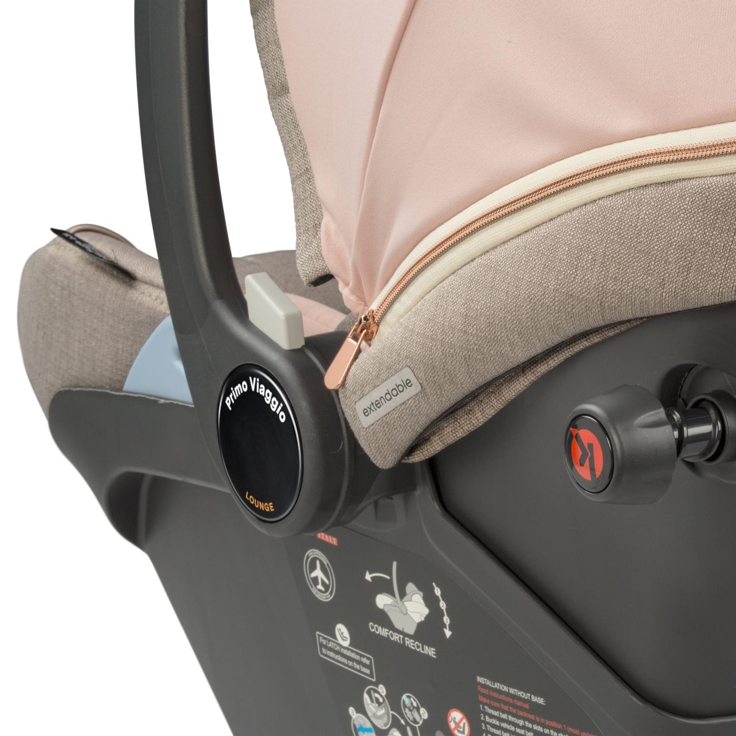 PEGPEG Primo Viaggio Lounge Infant Car Seat + Load Leg BaseBabysupermarket