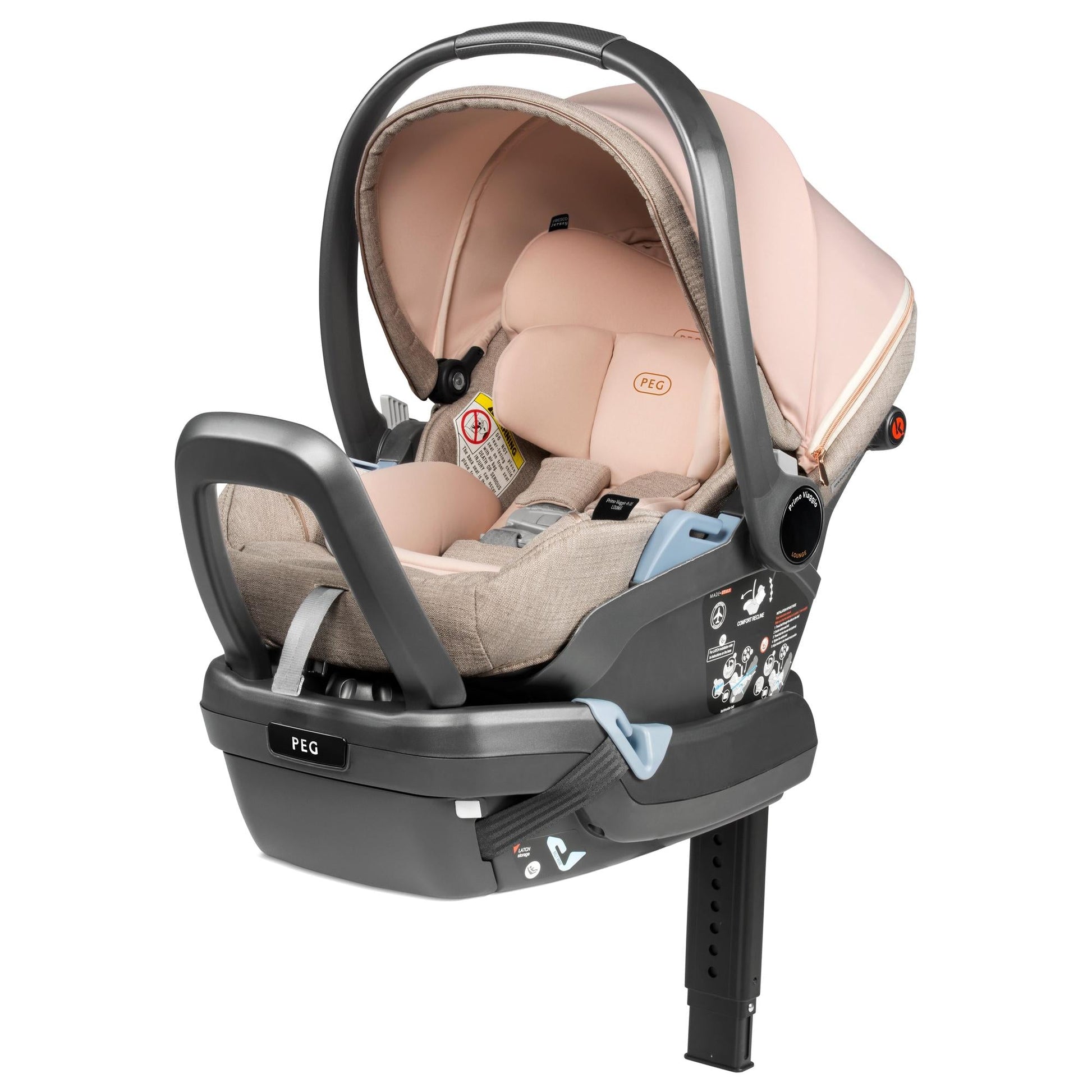 PEGPEG Primo Viaggio Lounge Infant Car Seat + Load Leg BaseBabysupermarket