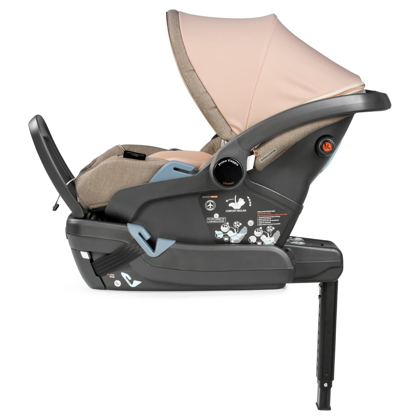 PEGPEG Primo Viaggio Lounge Infant Car Seat + Load Leg BaseBabysupermarket