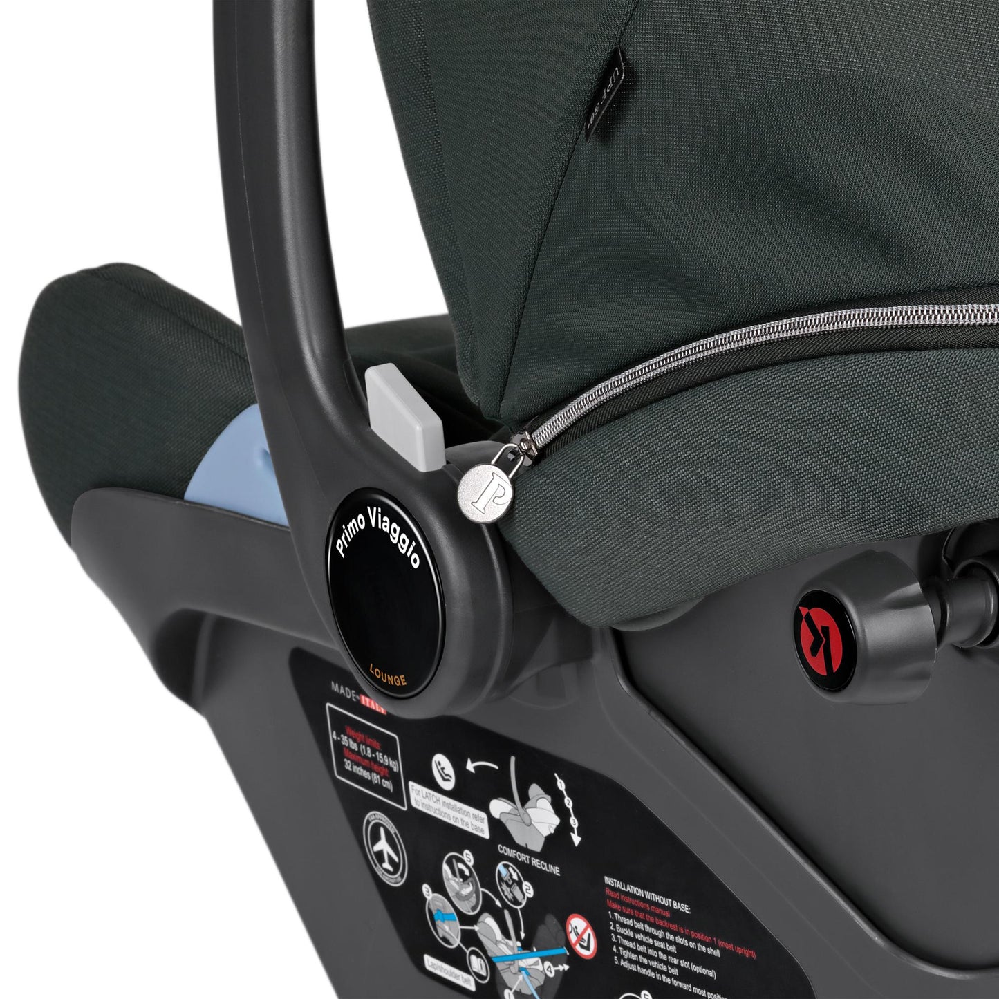 PEGPEG Primo Viaggio Lounge Infant Car Seat + Load Leg BaseBabysupermarket