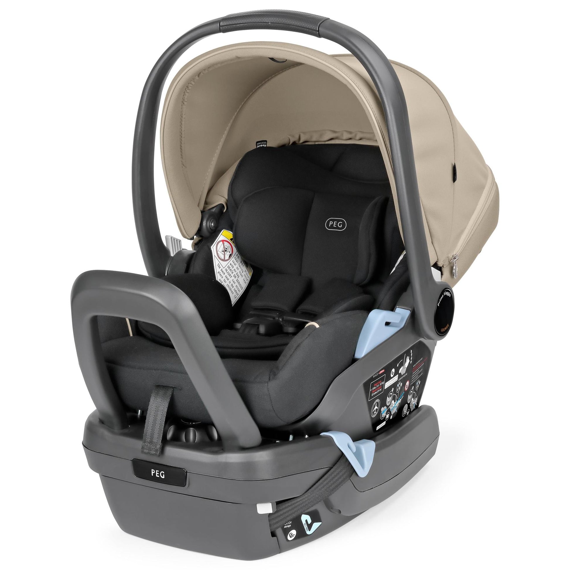 PEGPEG Primo Viaggio Lounge Infant Car Seat + Load Leg BaseBabysupermarket