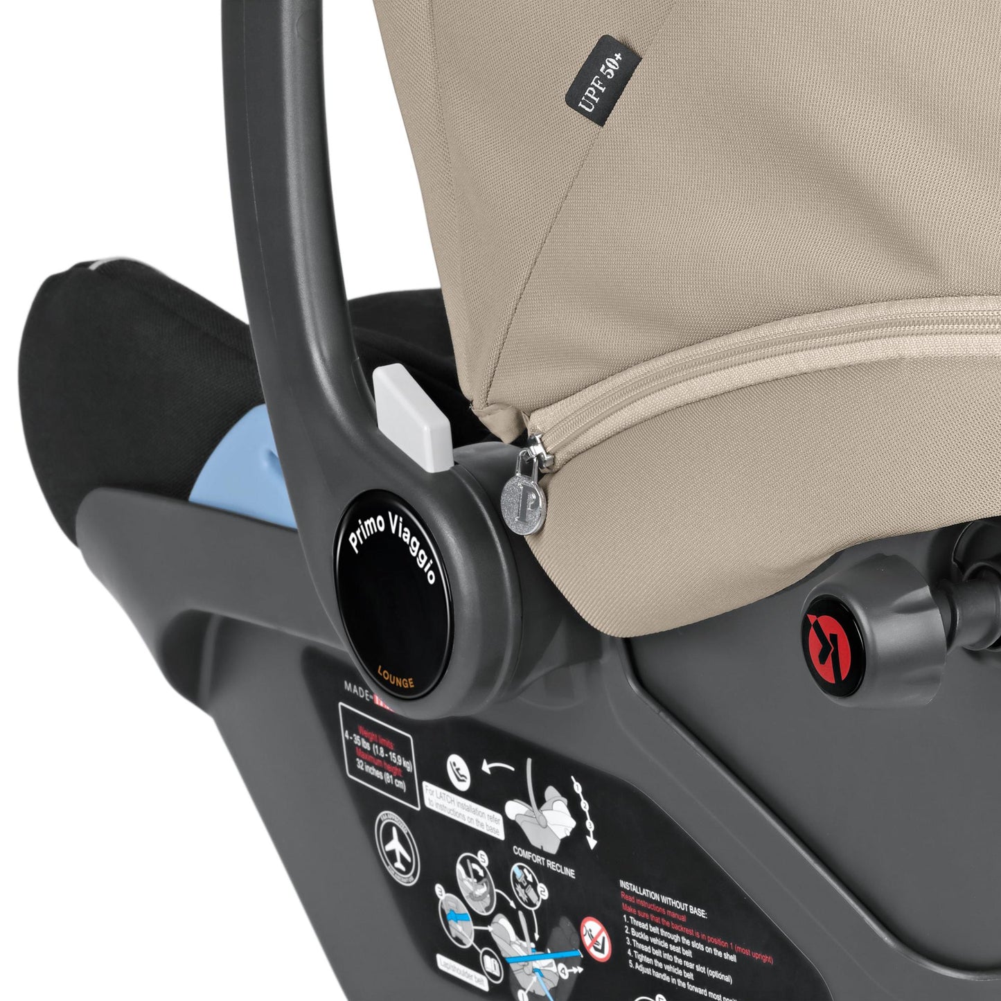 PEGPEG Primo Viaggio Lounge Infant Car Seat + Load Leg BaseBabysupermarket