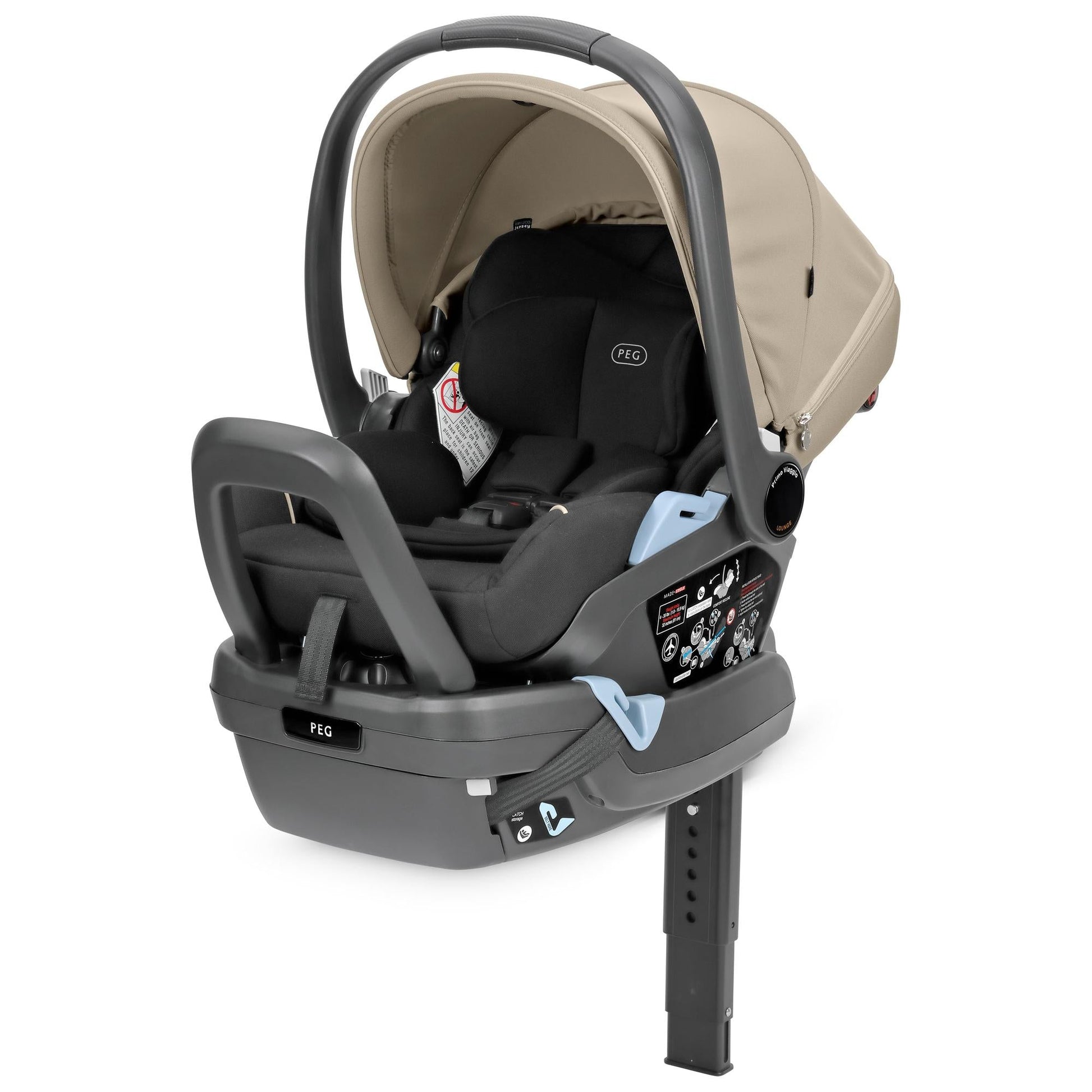 PEGPEG Primo Viaggio Lounge Infant Car Seat + Load Leg BaseBabysupermarket