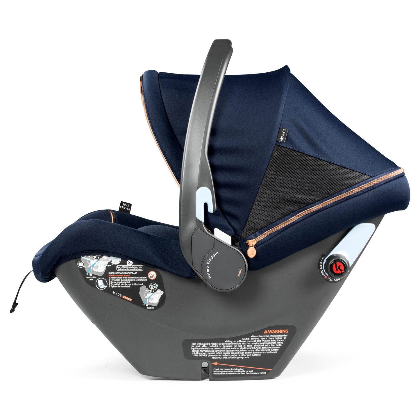 PEGPEG Primo Viaggio Nido Infant Car Seat + BaseBabysupermarket