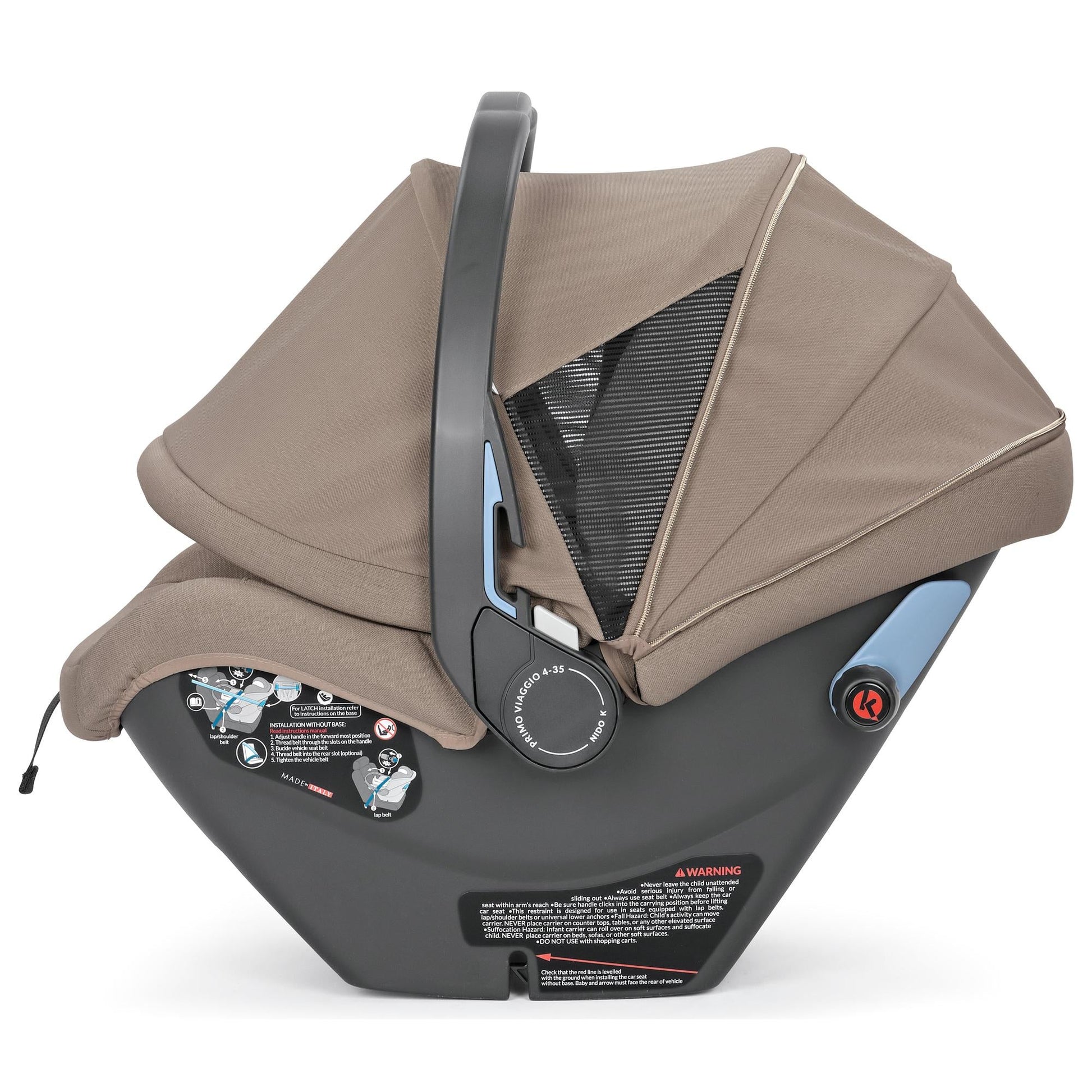 PEGPEG Primo Viaggio Nido Infant Car Seat + BaseBabysupermarket