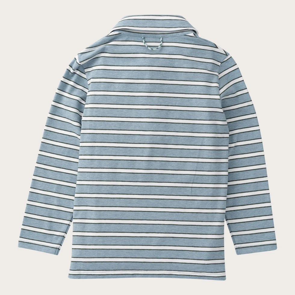 Prodoh Boys Long Sleeve Too Cool for School Polo - Arona Stripe