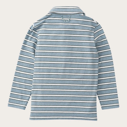 Prodoh Boys Long Sleeve Too Cool for School Polo - Arona Stripe