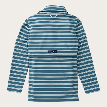 Prodoh Boys Long Sleeve Pro Performance Polo - Tapestry Stripe