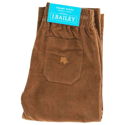 Bailey Boys Brown Cord Pull On Cord Pant