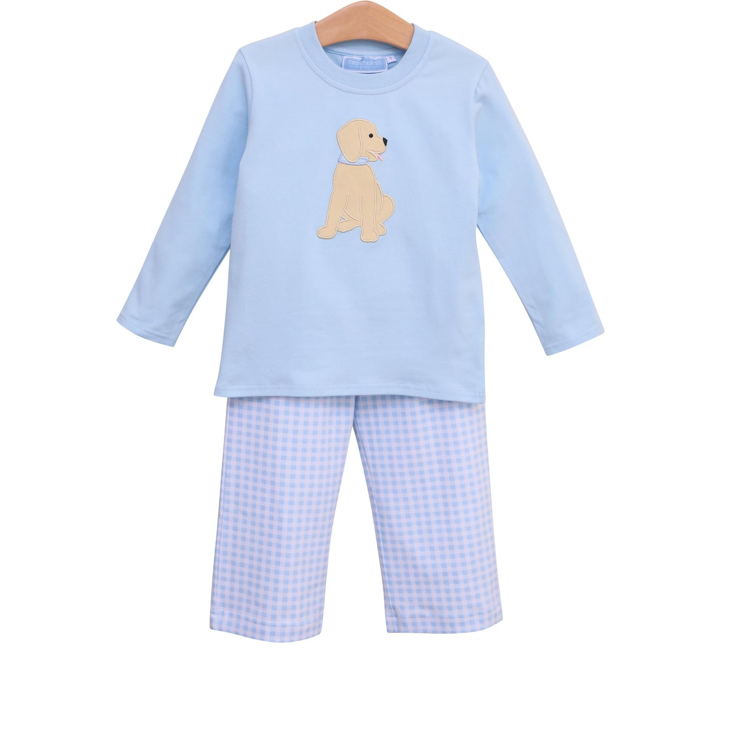 Trotter Street Kids Puppy Pants Set