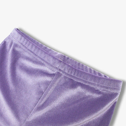 Appaman Girls Lavender Velvet Flared Legging