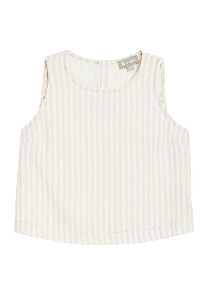 Tractr Girls A-Line Sleeveless Top