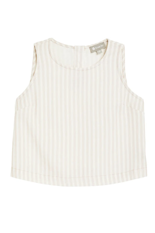 Tractr Girls A-Line Sleeveless Top