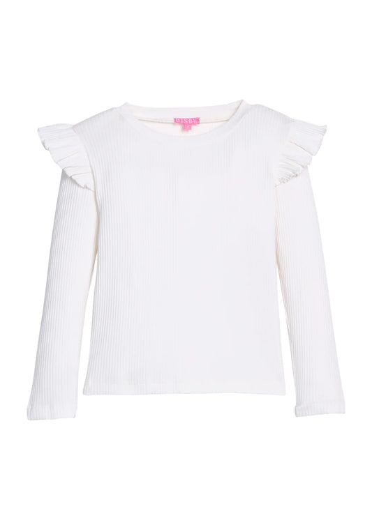 Bisby Girl's Sadie Tee - Ivory