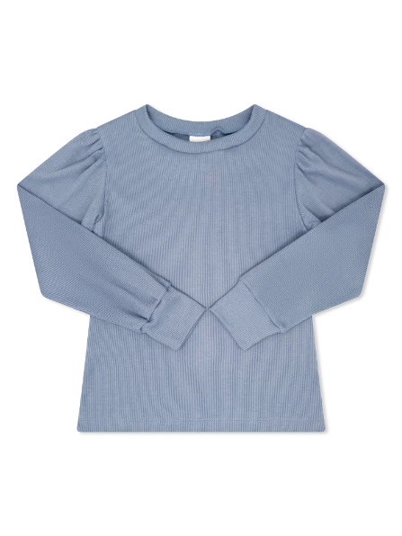 Set Proper Jane Blouse Long Sleeve - Bluebird Blue
