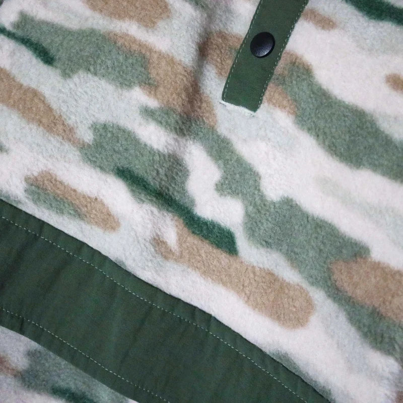 BlueQuail Clothing Co Boys Sherpa Pullover - Classic Camo