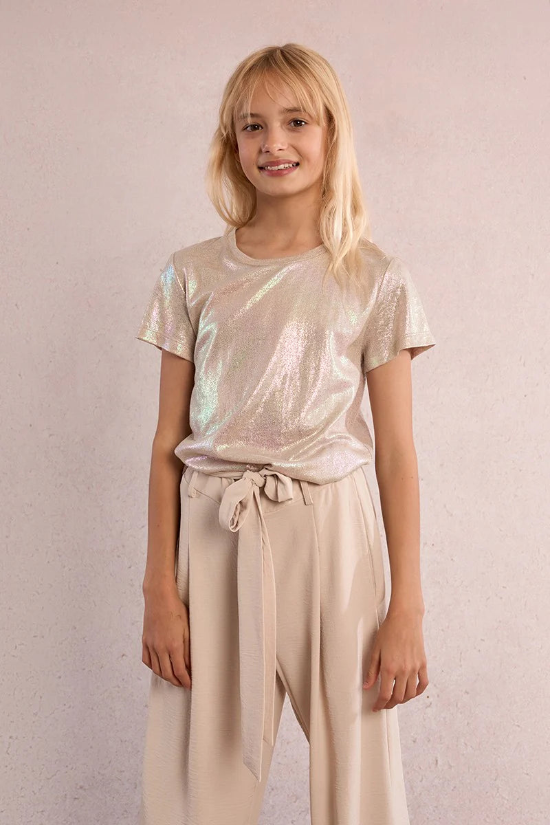 Mini MollyMini Molly Girls Shimmer T-ShirtBabysupermarket