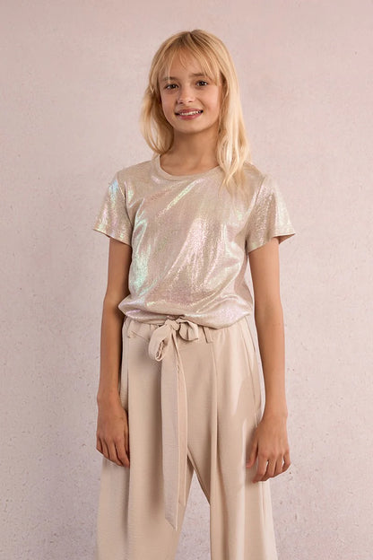 Mini MollyMini Molly Girls Shimmer T-ShirtBabysupermarket