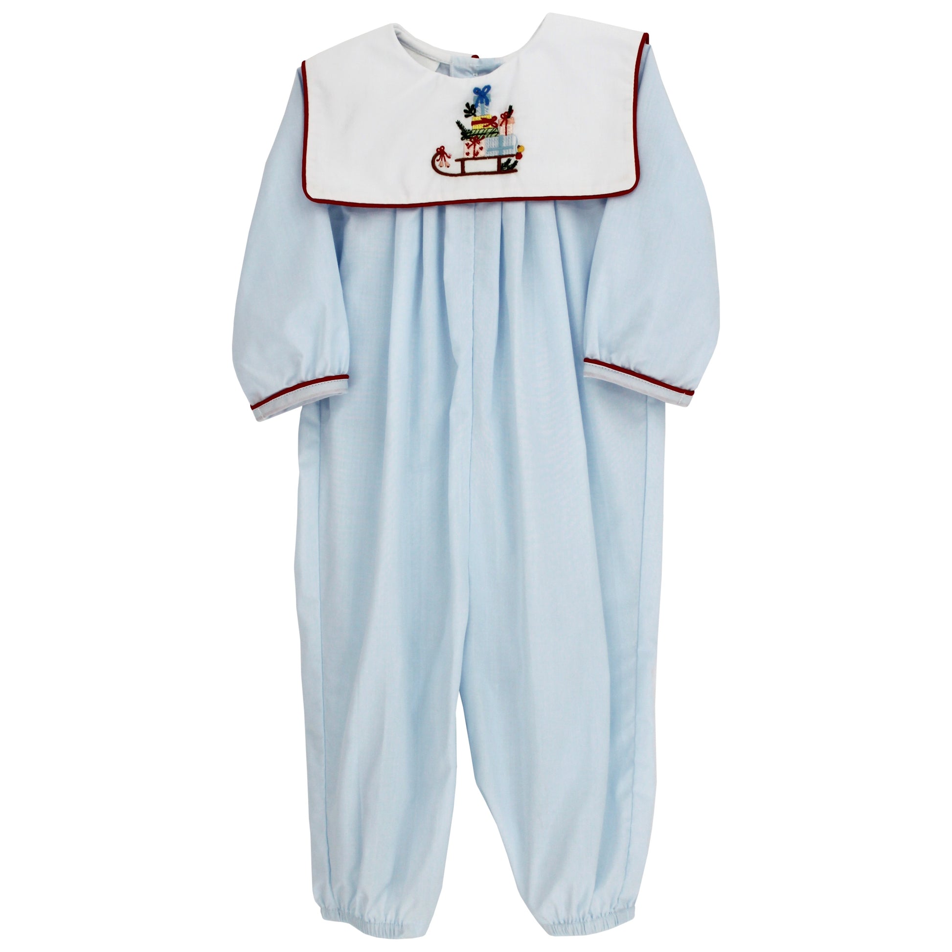 Bailey BoysBailey Boys Santa's Sleigh Boys Dressy Long BubbleBabysupermarket