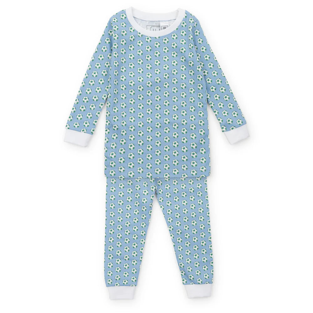 Lila and Hayes Soccer Boy Grayson Pajama Set