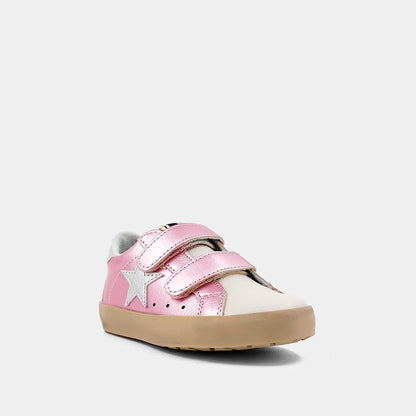 ShuShop Toddlers Sunny Sneaker Metallic Pink