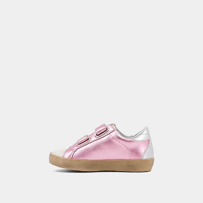 ShuShop Toddlers Sunny Sneaker Metallic Pink