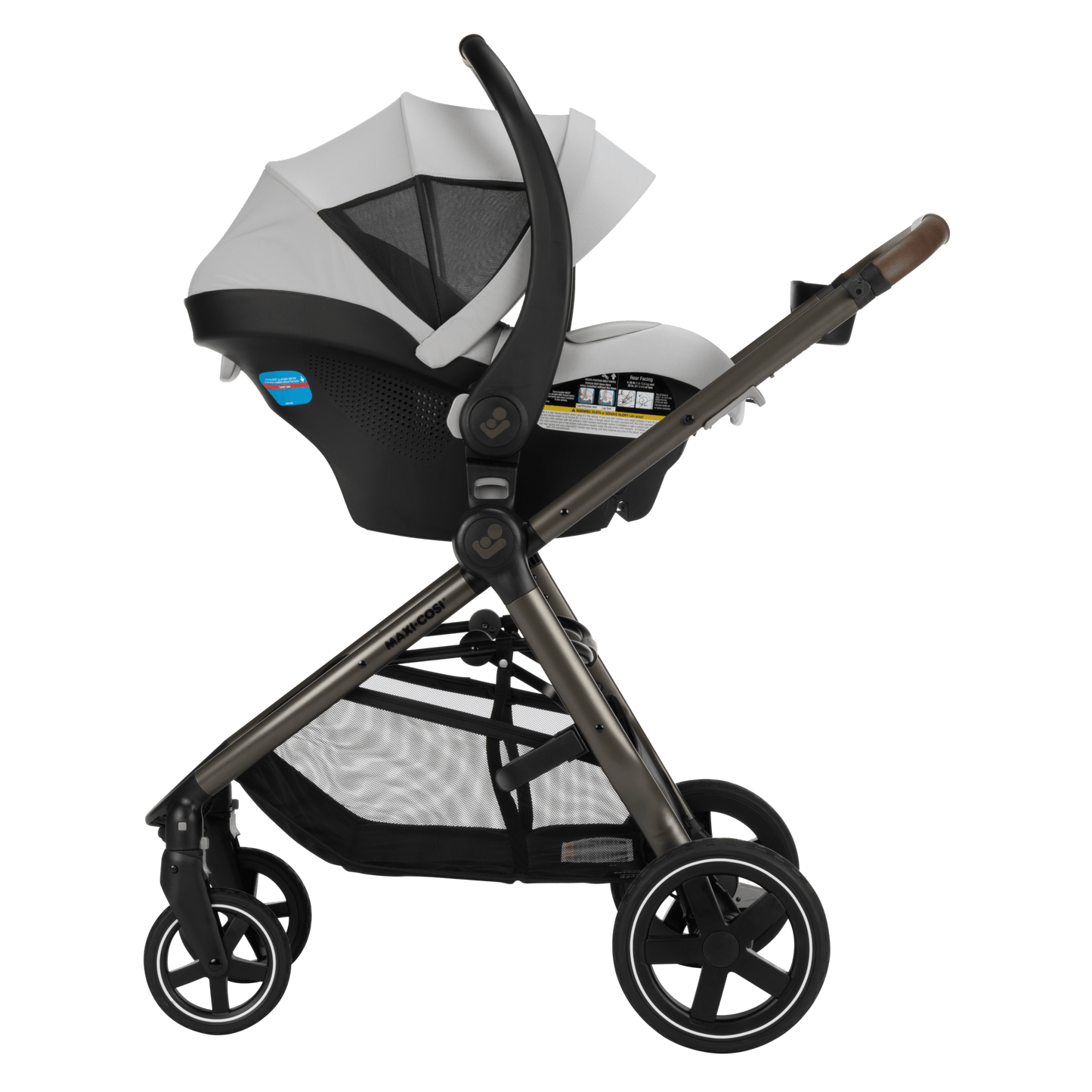 Maxi-Cosi Zelia Luxe+ 5-in-1 Modular Travel System Artic Frost