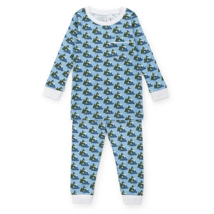 Lila and Hayes North Pole Express Bradford Pajama Set