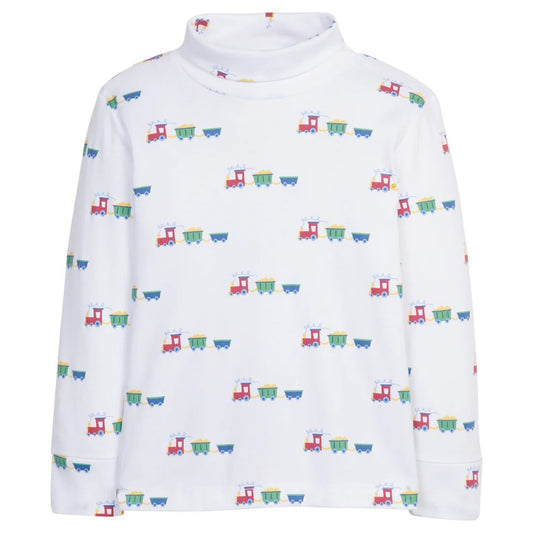 Little English Boys Printed Turtleneck Trains